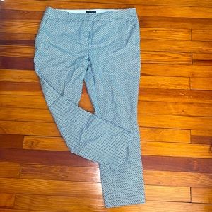 geometric dress pants